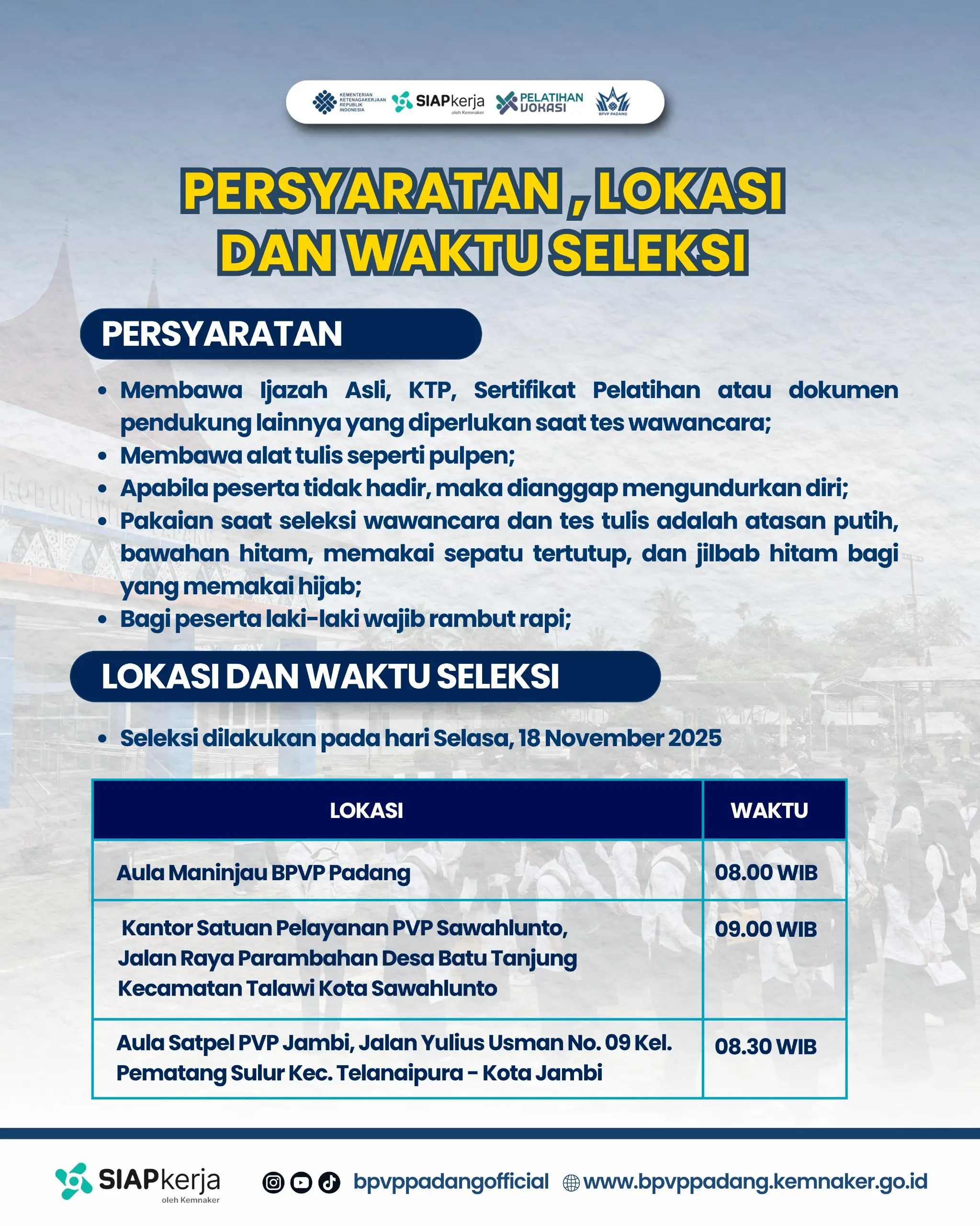 Peserta Seleksi Magang 2