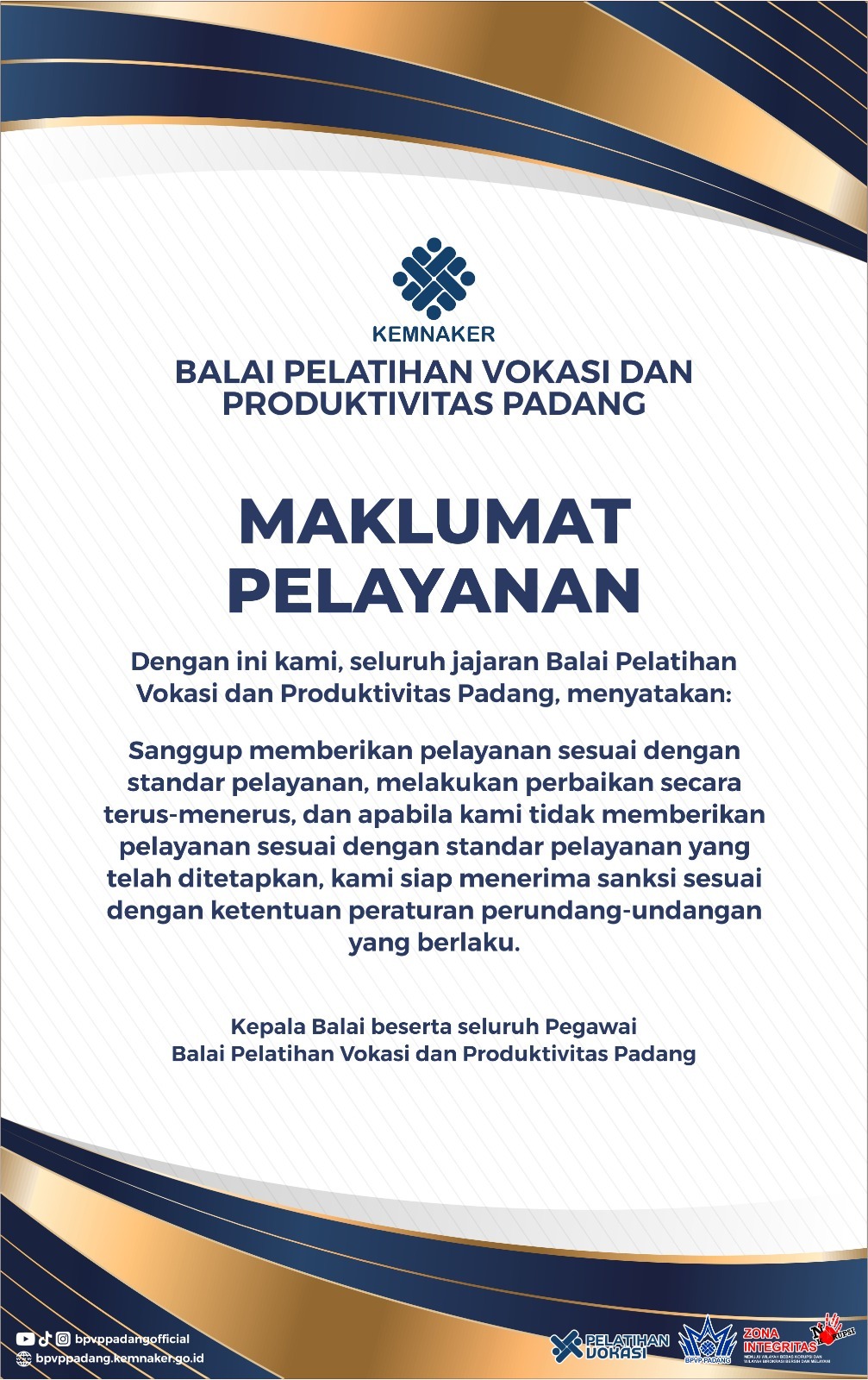 Maklumat Pelayanan